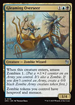 MTG Gleaming Overseer ** Aetherdrift Commander ** English (NM) - Image 1