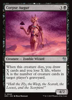 MTG Corpse Augur ** Aetherdrift Commander ** English (NM) - Image 1