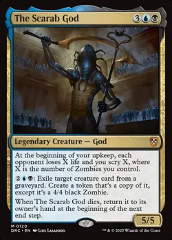 MTG The Scarab God ** Aetherdrift Commander ** English (NM) - Image 1