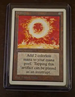 MTG Sol Ring Unlimited LP/MP - Image 1