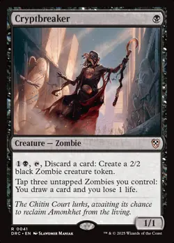 MTG Cryptbreaker ** Aetherdrift Commander ** English (NM) - Image 1