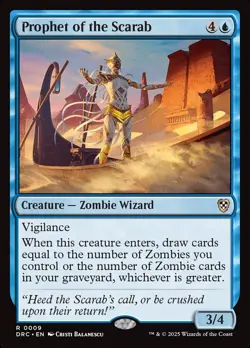 MTG Prophet of the Scarab ** Aetherdrift Commander ** English (NM) - Image 1