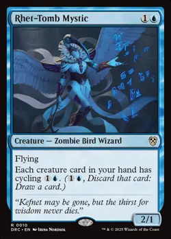 MTG Rhet-Tomb Mystic ** Aetherdrift Commander ** English (NM) - Image 1