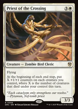 MTG Priest of the Crossing ** Aetherdrift Commander ** English (NM) - Image 1