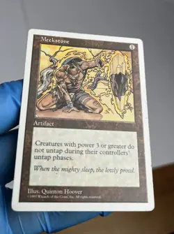 Meekstone - 5th Edition MTG Magic English - Condition Shown In Many Pictures - Image 3