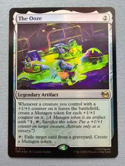 The Ooze *FOIL* - NM - Teenage Mutant Ninja Turtles MTG TMNT TMT #177 - Image 1