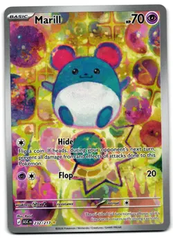 Marill 232/217 - 🌊 ME: Ascended Heroes Illustration Rare Pokemon TCG 🖤 - M/LP - Image 1