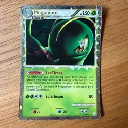 Meganium Prime 109/123 HeartGold SoulSilver Holo Pokemon TCG - Image 1