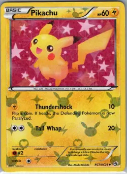 Pikachu RC7/RC25 Holo Legendary Treasures: Radiant Collection - Pokemon - LP - Image 1