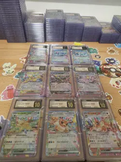 Pokemon Terastal Festival Ex Set Eevee PSA CGC 10 Pristine (9 Karten) Japanisch - Image 2