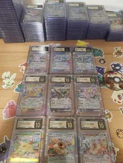 Pokemon Terastal Festival Ex Set Eevee PSA CGC 10 Pristine (9 Karten) Japanisch - Image 3