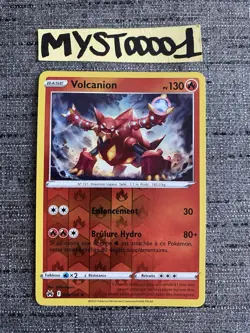 Carte Pokemon Volcanion 026/159 REVERSE EB12.5 Zenith Supreme Francais - Image 1