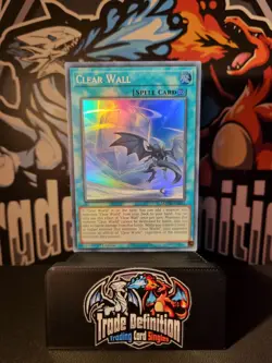 Clear Wall MZTM-EN041 Super Rare 1st Edition YuGiOh - Image 1