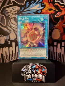 Soul Fist MZTM-EN057 Super Rare 1st Edition YuGiOh - Image 1