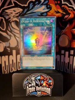 Ocean Of Regeneration MZTM-EN036 Super Rare 1st Edition YuGiOh - Image 1