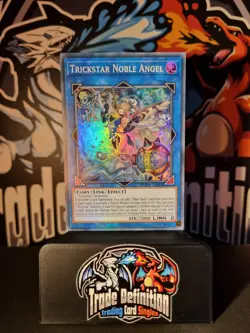Trickstar Noble Angel MZTM-EN029 Super Rare YuGiOh - Image 1