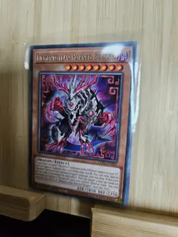 Mementotlan-Horned Dragon VASM-EN002 Rare 1st Edition YuGiOh - Image 1
