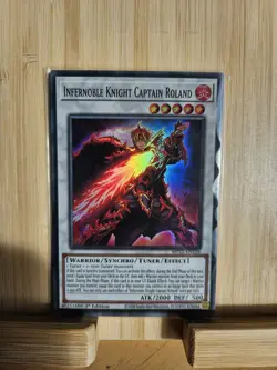 Infernoble Knight Captain Roland MP21-EN126 Super Rare 1st Edition YuGiOh - Image 1