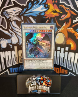 Blackwing Full Armor Master BLCR-EN064 Ultra Rare 1st Edition YuGiOh - Image 1