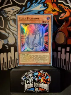 YuGiOh Clear Phantom MZTM-EN037 Super Rare - Image 1