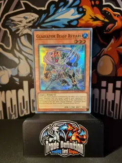 Gladiator Beast Retiari MZTM-EN070 Super Rare 1st Edition YuGiOh - Image 1