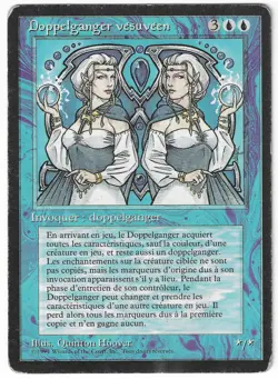 ►Magic-Style◄ MTG - Vesuvan Doppelganger - French Revised FBB - Played - Image 1