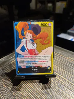 One Piece Nami Leader OP11-041 Leader Bandai Regular English Card 5000 Power - Image 1