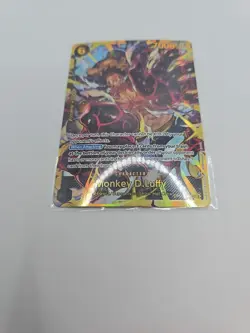 One Piece Monkey D. Luffy OP10-118 SEC - Royal Blood Foil NM OP - Image 3