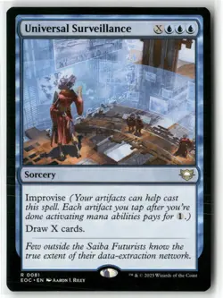 Universal Surveillance Commander: Edge of Eternities MAGIC MTG NM - Image 1