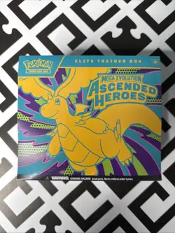 Pokemon Mega Evolution Ascended Heroes Elite Trainer Box Sealed New - Image 1
