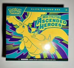 Pokemon Mega Evolution Ascended Heroes Elite Trainer Box Sealed New - Image 1