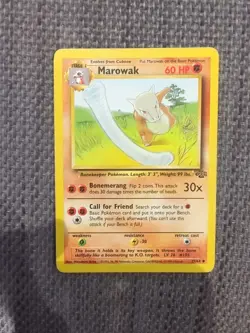 Pokemon Card - Marowak - Jungle Set - Image 1