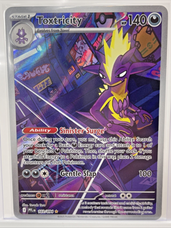 Pokemon TCG Toxtricity 103/94 Phantasmal Flames Illustration Rare Card - Image 2