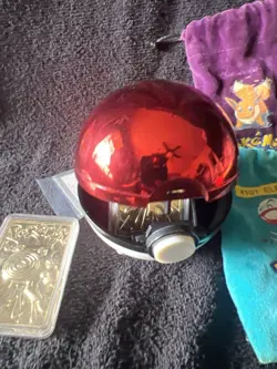Vintage Pokemon Marble Lot Gold Cards Pokeball Coin Game Bundle- Charizard And M - Image 2