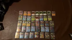 Pokemon 49 Card Lot Foil & Regular Energy Creature Lapras Luxray Decidueye - Image 1