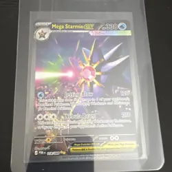 Mega Starmie EX Pokemon TCG Rare Card POR EN 118/088 - Image 1