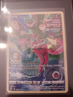 Pokemon Deoxys GG12/GG70 Ultra Rare Holo Card Crown Zenith Galarian Gallery - Image 1