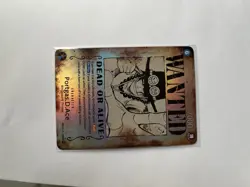 WANTED One Piece Card Holo Luffy Ace HIGH GRADE PROXY 1:1 - Image 4