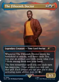 MTG English The Fifteenth Doctor NM Foil Secret Lair - Image 1