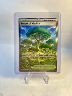 Pokemon TCG Forest of Vitality POR 109/088 Trainer Stadium Foil English Card - Image 1