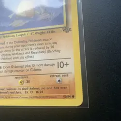 Cubone 50/64 Pokemon Cards WOTC TCG: Base Set 1999 Fighting Mint UK Rare - Image 2