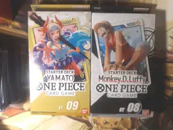 One Piece Card Game - Monkey.D.Luffy ST-08 & Yamato ST-09 Starter Deck Sealed - Image 1