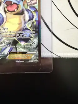 NM Pokemon TCG Blastoise EX XY Holo Full Art Card XY122 - Image 2