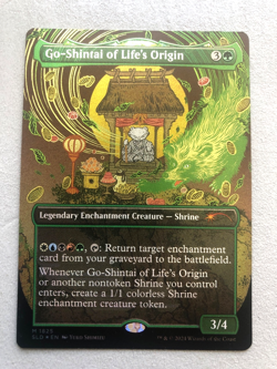 Mtg Carte Magic Secret Lair Go-Shintai of Life's Origin FOIL English NM - Image 1