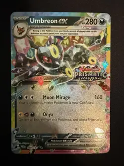 Umbreon ex - (Prismatic Evolutions Stamp) 060/131 Miscellaneous Cards & Products - Image 3