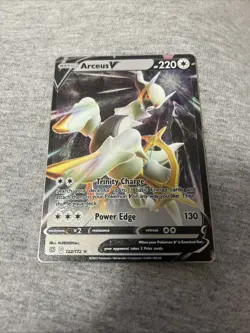 Arceus V - (Metal Card) Miscellaneous Cards & Products - Pokemon NM 122/172 - Image 1