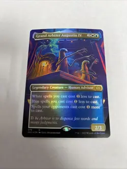 Grand Arbiter Augustin IV Borderless Foil Card #379 MTG LP - Image 1