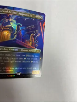 Grand Arbiter Augustin IV Borderless Foil Card #379 MTG LP - Image 2