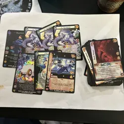 UFS UniVersus CCG Card Game Cards Lot Cps And More - Image 1