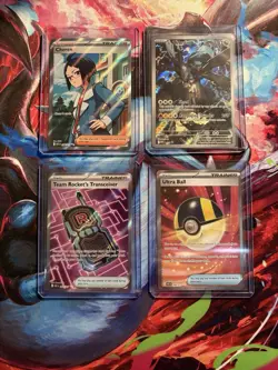 Ascended Heroes NM Ultra Rare W/ ETB Promo Card Lot Of 4 - Image 1
